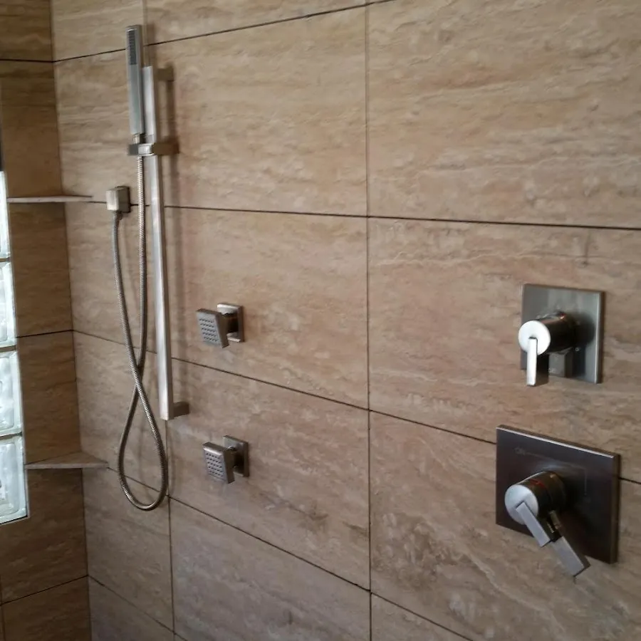 Shower fixture installation for Water Heater Replacement in Jonesboro